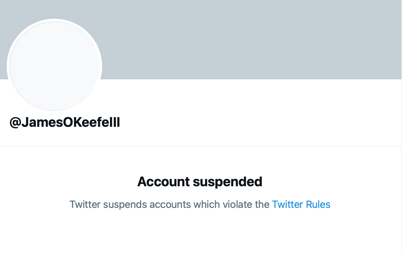 James suspended