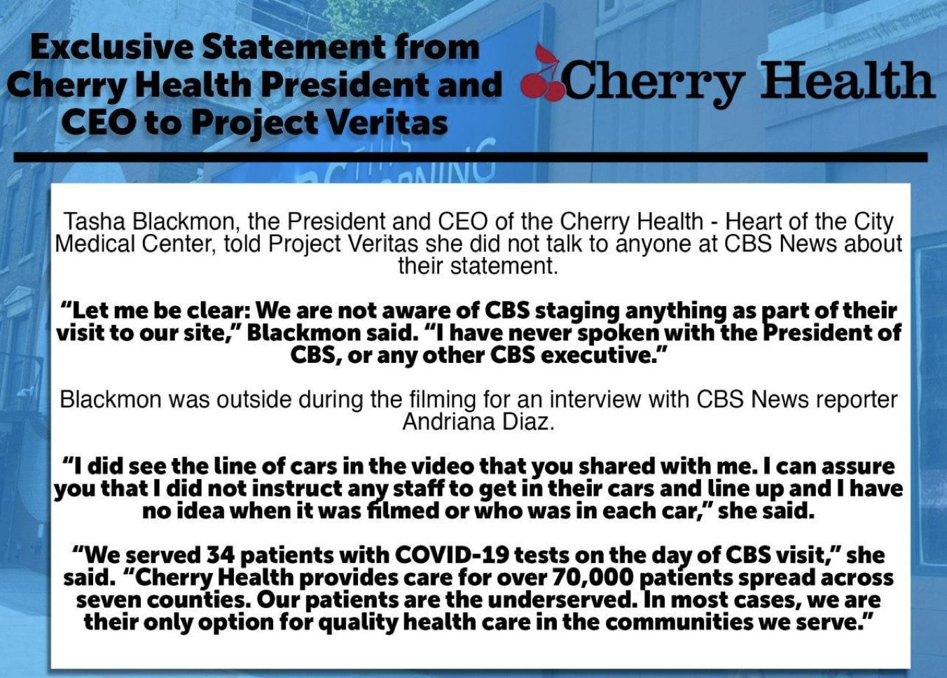 Cherry Health Statement